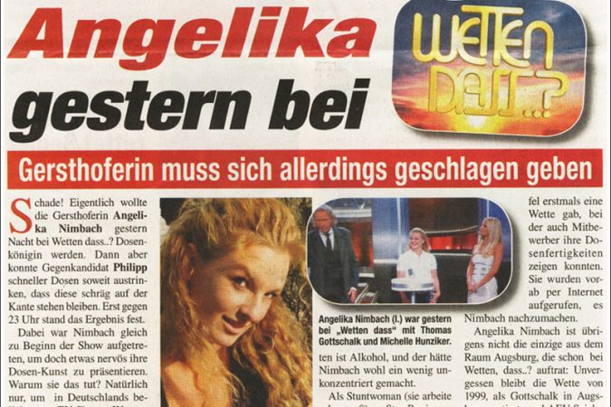 „AnQi bei Wetten, dass…?“